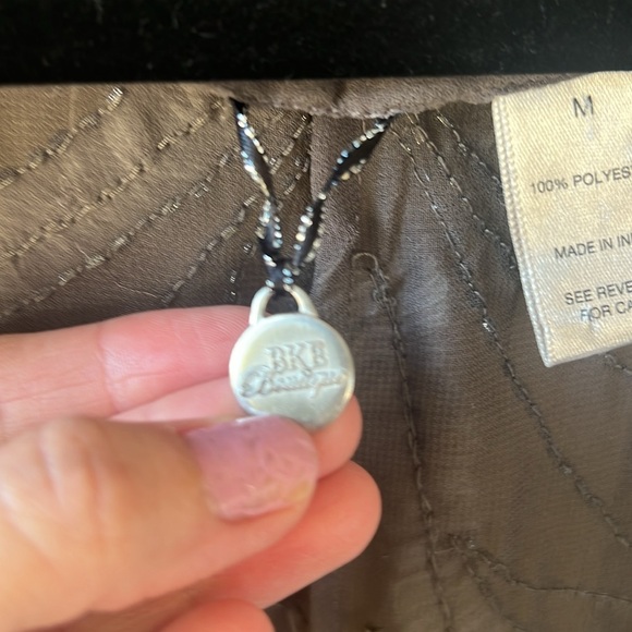 BKE Boutique Sz M Sheer Beaded Kimono Topper Whimsigoth Fairycore - Picture 5 of 8